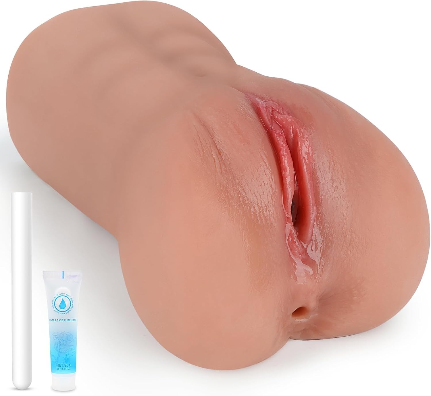 Realistischer Silikon Masturbator | Doppelte Stimulation