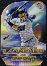2023 Topps Cosmic Chrome - Launched Into Orbit Baseball Aaron Judge #LIO-1 VG