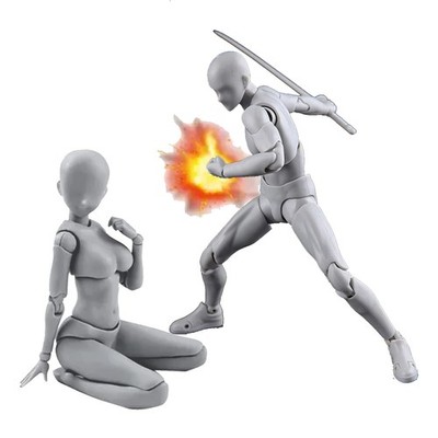 PVC Modell mit Karton Zeichnung Figur Modelle für 7925