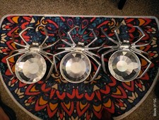 Halloween candy dish spider Party Favor Set of 3