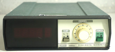 FLUKE - 2176A - Multi-Point Digital Thermometer USED