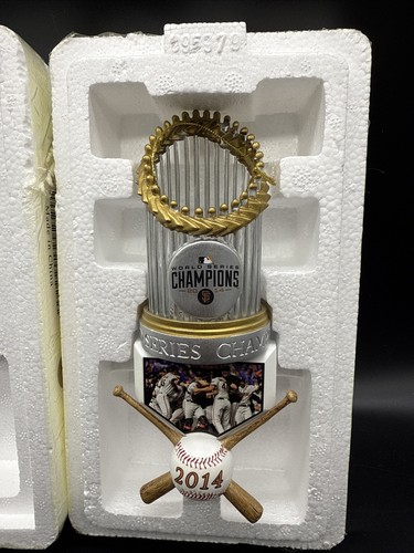 San Francisco SF Giants 2014 Bradford Exchange Commemorative Trophy Ornament COA - Picture 2 of 8