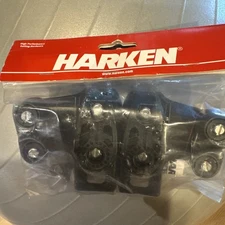 Harken Small Boat 2743 22mm Port and Starboard End Controls Dbl Sheave, Cleat 