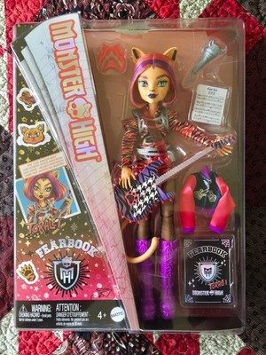 TORALEI Mattel Monster High Fearbook fashion 11'' Doll Guitar Band Music Club MIB