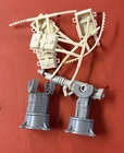 Vintage Star Wars Rebel Transport Original PARTS Lot Cannon Turret 1980 Kenner