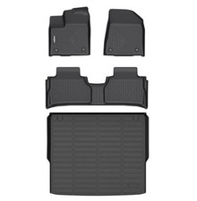 GINOWY Floor Mats Cargo Liner 2025 Nissan Murano TPE Black