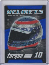 DANICA PATRICK 2016 TORQUE RACING HELMETS BLUE PARALLEL # 6/99