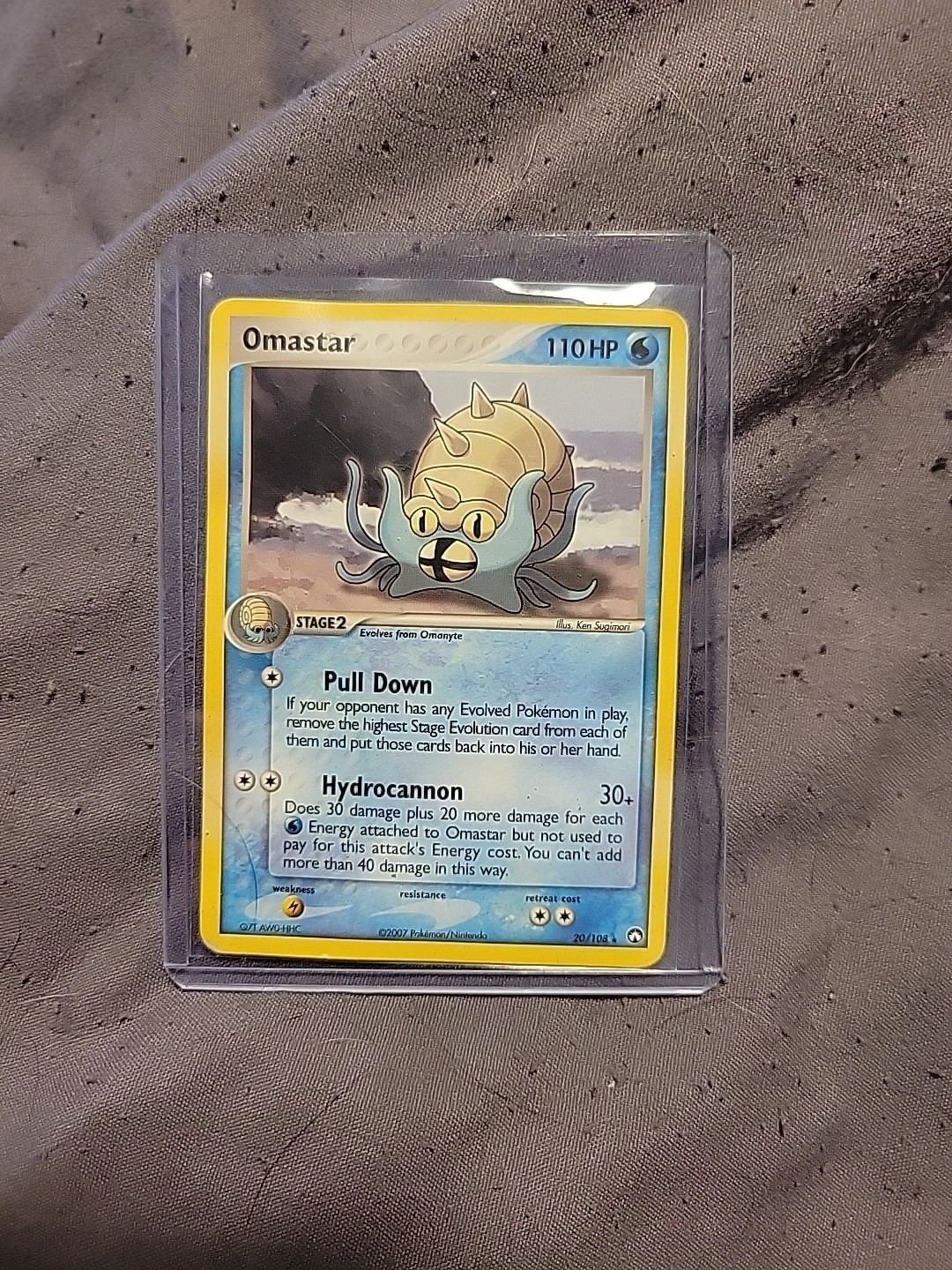 Pokemon TCG Power Keepers Omastar 20/108