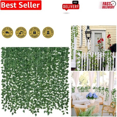 Stunning 98Ft Artificial Ivy Garland   Perfect Fake Vines for Indoor & Outdoor
