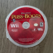 THQ Puss in Boots Nintendo Wii Game E10+ NTSC-U/C (US/CA) 2011