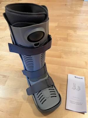ÖSSUR REBOUND AIRWALKER Gehschuh Stabilisierungsschuh Größe MD-EU STAND + Socke