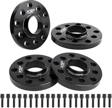 5x100mm KSP 15mm&20mm Wheel Spacers & M14x1.5 Lug Bolts fit for Audi A3 A4 A6 A8