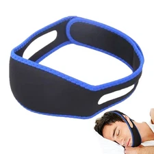 Stop Snoring Chin Strap for Men Women Anti Snore Jaw Sleep Support Belt Head