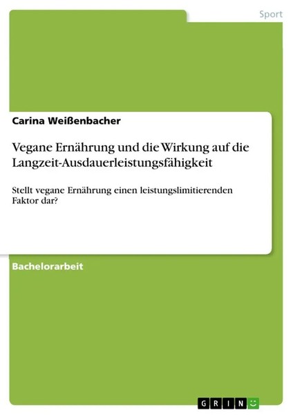 Vegane ErnäHrung Und Die Wirkung Auf Die Langzeit-AusdauerleistungsfäHigkeit-image