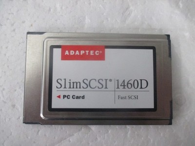 Adaptec SlimSCSI 1460D PCMCIA SCSI 2 Laptop Adapter for External SCSI Devices