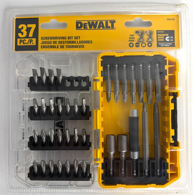 [NEW] (DW2163) DEWALT 37-Piece Screwdriving Bit Set with ToughCase