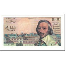 [#600500] Banknote, France, 1000 Francs, 1956, 1956-12-06, UNC, Fayette:42.24, K