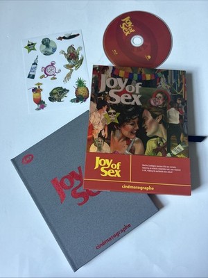 Cinematograph 4K  Joy of Sex Blu-ray-Michelle Meyrink-Christopher Lloyd-book-sti