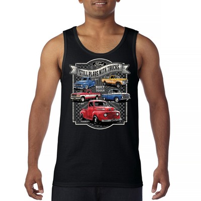 Ford Still Plays with Trucks Tank Top F100 F150 Pickup Built Tough Men's Top