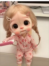 1/6 Resin BJD Doll SD Ball Jointed Girl Face makeup Flexible Body DIY Toys Gift