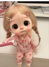 1/6 Resin BJD Doll SD Ball Jointed Girl Face makeup Flexible Body DIY Toys Gift