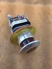 Allen Bradley 800T-FXQ24RA1 Illuminated Stop Button, FREE SHIPPING