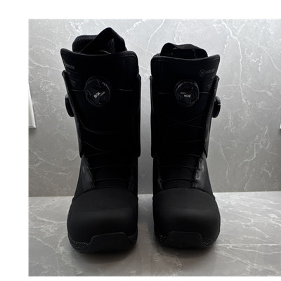 Nidecker Rift Snowboard Boots Black Dual Zone BOA Mid-Soft Flex US 8 MP 26