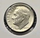 1964-P Roosevelt Dime 90% Silver US Mint Philadelphia