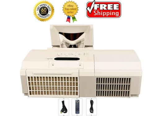 Hitachi iPJ-AW250N Ultra Short Throw 3LCD Projector Full HD 1080p HDMI w/Bundle