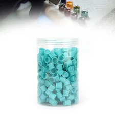 300pcs Disposable Silicone Tattoo Pigment Cup Food Grade Material For Beauty Sal