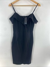 Soprano Black Midi Dress Size L NWT