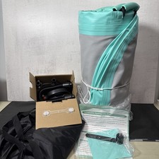 Inflatable Air Gymnastics Mat 13Ft X 3 Ft Tumbling Mat with Electric Pump NEW