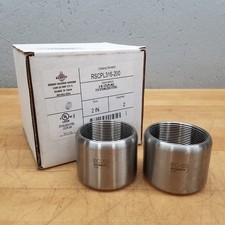 ROBROY Stainless RSCPL316-200, 2 IN. 316 Stainless Steel Coupling - NEW