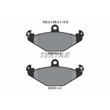 Satz Bremsbeläge Bremsklötze hinten für Lotus 2 Elise 340 Europa S | 946587