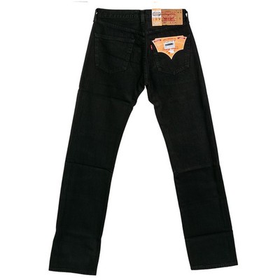 Levi's Jeans Hose Schwarz Straight Leg Hose 501 Herren W31 L34 Levis Jeanshose