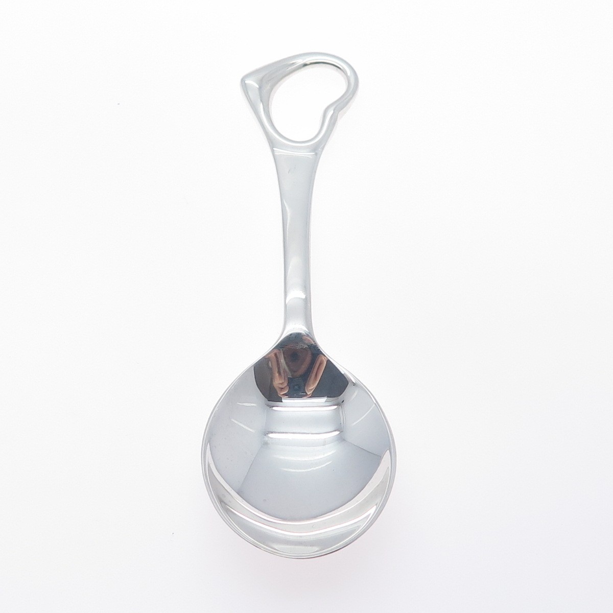 TIFFANY & CO. Elsa Peretti 925 Sterling Vintage Open Heart Baby