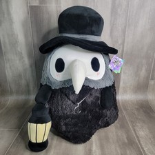 Doctor Plague 17 in. Plague Doctor Plush Squishable - Glow In Dark Lantern - New