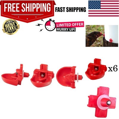 DIY Waterer Kit - Horizontal Nipples with Dribble Dish and Installation Tool ...
