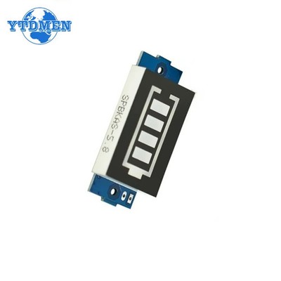 3S Lithium Battery Indicator 12.6V Capacity Tester with Blue Display for EVs