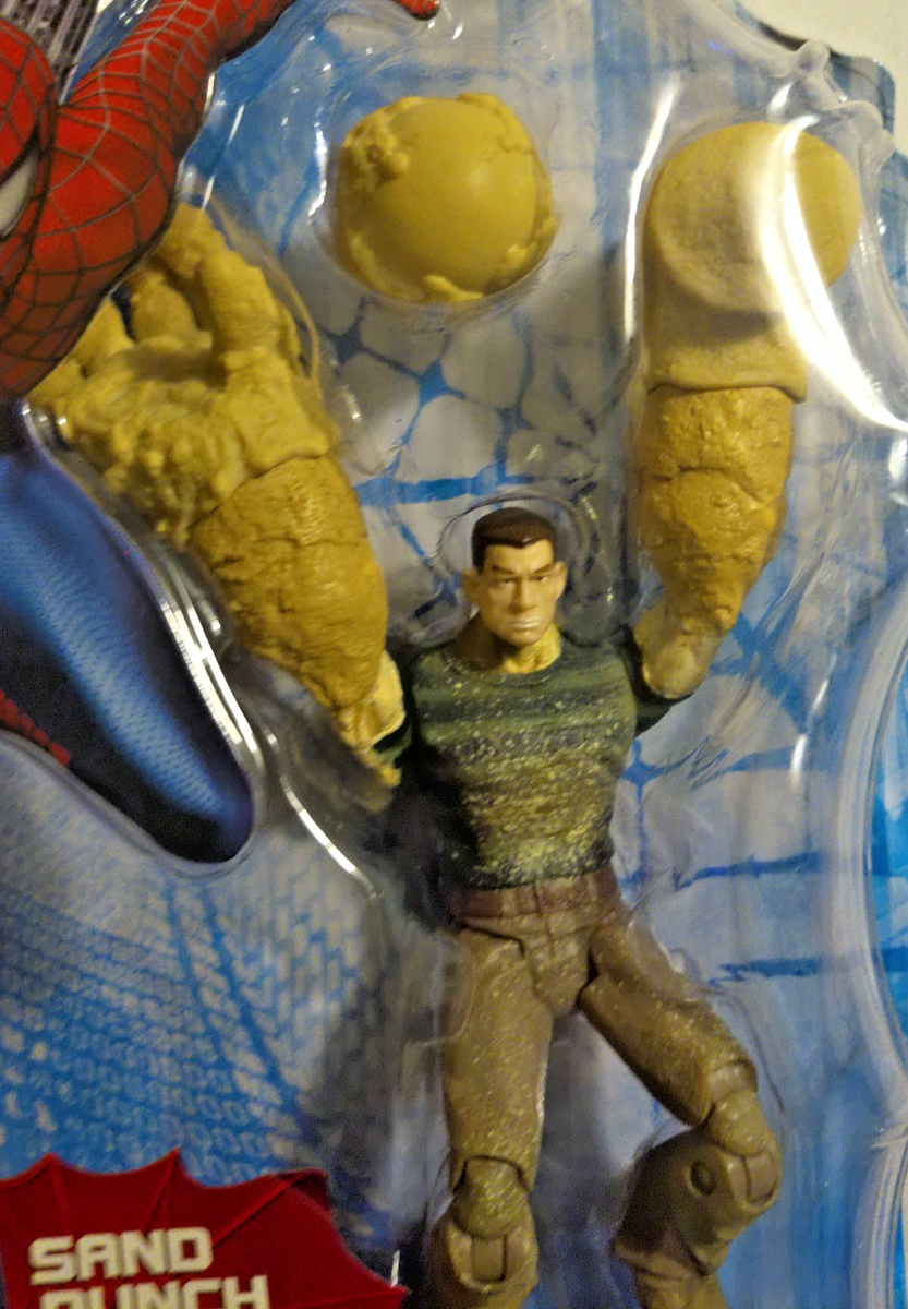 Hasbro 2007 Marvel Spider-Man 3 Sandman with Sand Punch Attack NIB