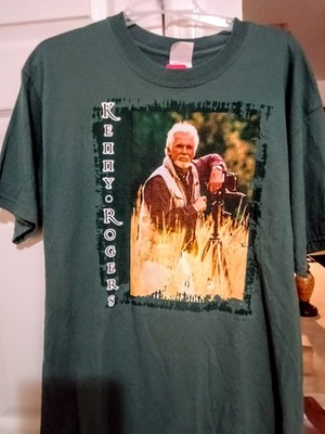 VTG Kenny Rogers Country Music Legend Tour T-shirt Sz XL