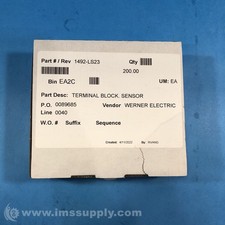 Allen Bradley 1492-LS2-3 Series A Box of 50 Terminal Blocks FNOB