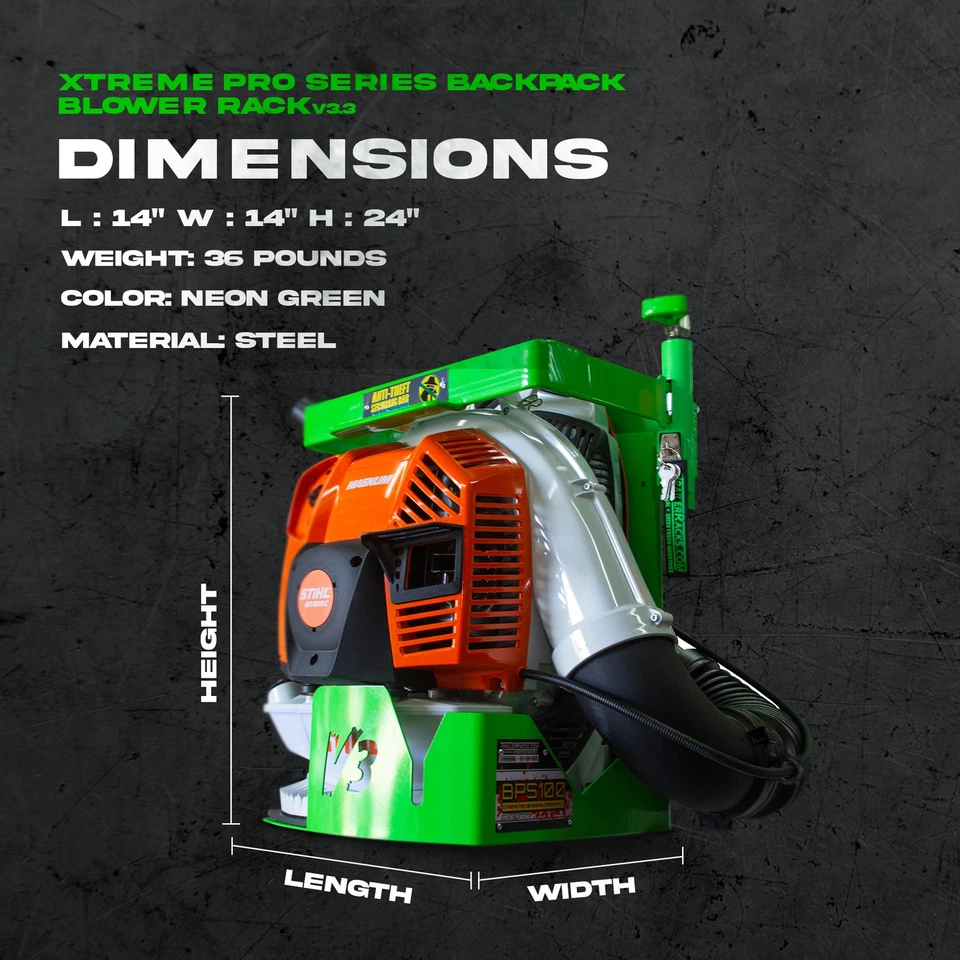 Mochila Soplador de Hojas Green Touch Industries BPS100 Xtreme Pro Series V3.3 Foto 3 de 4