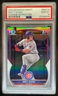 2023 Bowman Draft Matt Shaw Chrome Refractor 1st Prospect #BDC-33 Cubs PSA 10