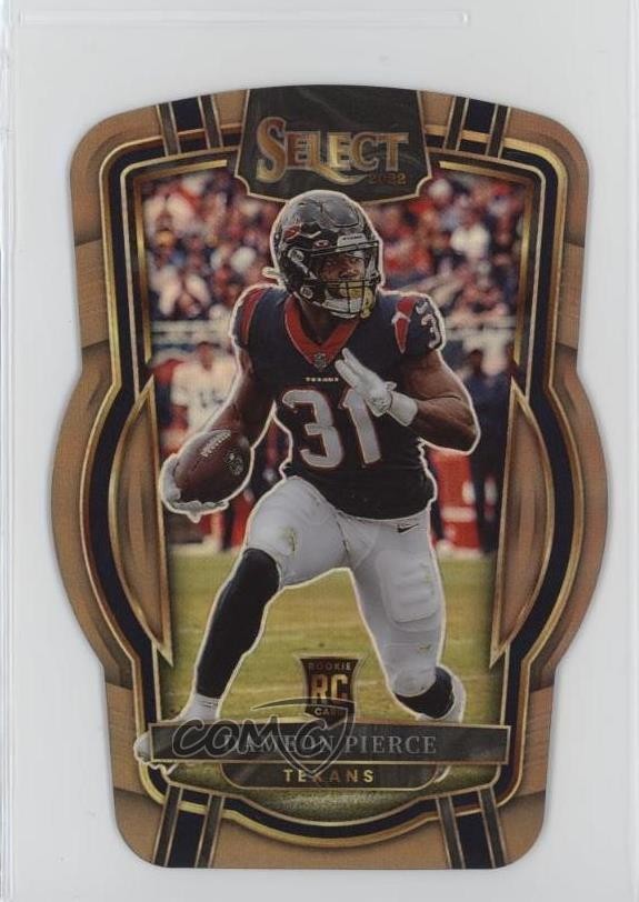 2022 Select Club Level Copper Prizm Die-Cut 77/99 Dameon Pierce Rookie RC 1u6