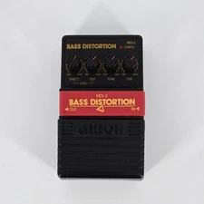 Arion MD-2 Bass Distortion Pedal - Designed in Japan - VGUC - New Battery