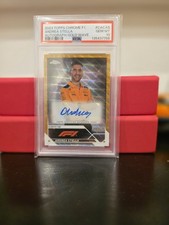 2023 Topps Chrome F1 Auto Andrea Stella As Gold Wave Refractor /50 (AU, RC)