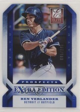2013 Panini Elite Extra Edition Status Blue Die-Cut /100 Ben Verlander #176 0c2