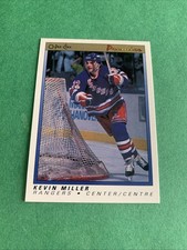 Kevin Miller Rookie Card 1991 Opee CHEE Premier No.73. rookie card picture