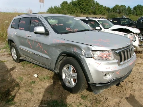 Driver Side View Mirror Power Heated Chrome Fits 11-18 GRAND CHEROKEE 2170480